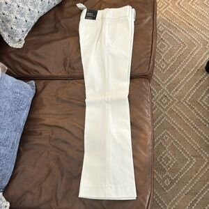 Banana Republic white pants NWT